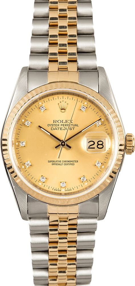 rolex champaigne dial|rolex 16233 price list.